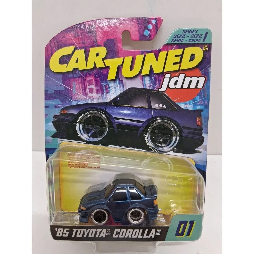 Car Tuned Jdm '85 Toyota Corolla Blue